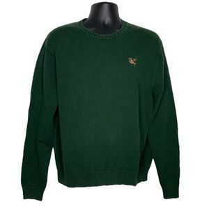 American Living Knit Crewneck Sweater (Size:XXL, Color:Green)